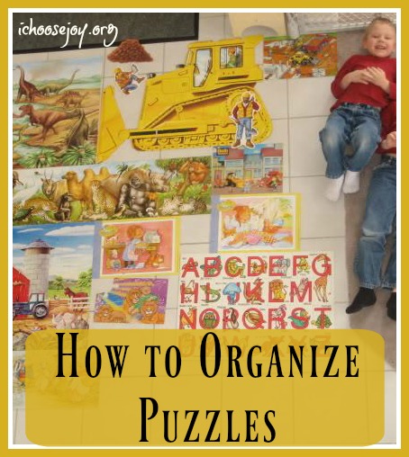 How to Organize Puzzles