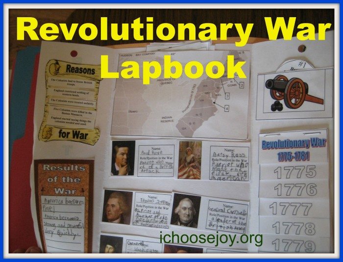 Revolutionary War Lapbook