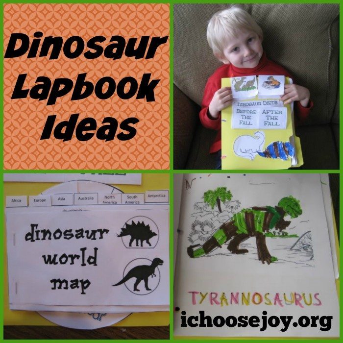 Dinosaur Lapbook Ideas