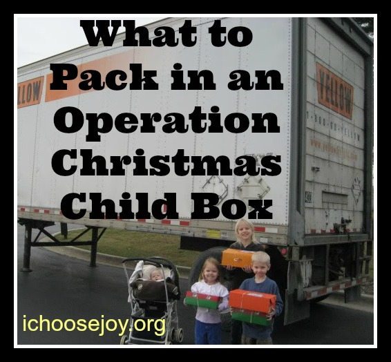 What to Pack in Operation Christmas Child Box