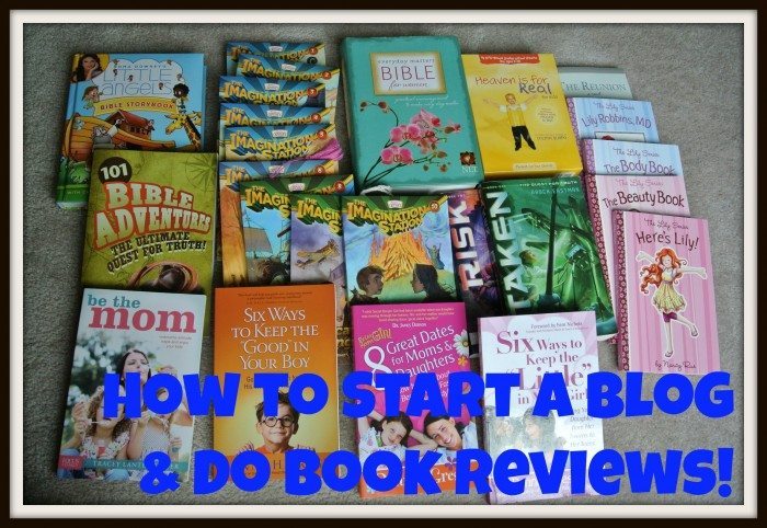 Start Blogging to do Book Reviews 