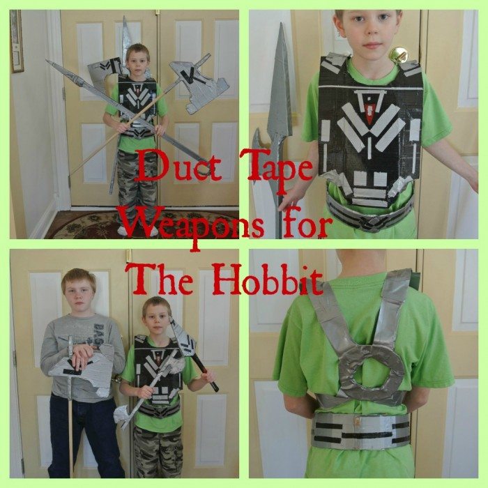 Collage-Hobbit Duct Tape Weapons 2