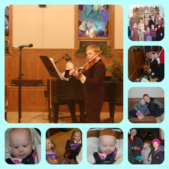 PicMonkey Collage Violin at Church
