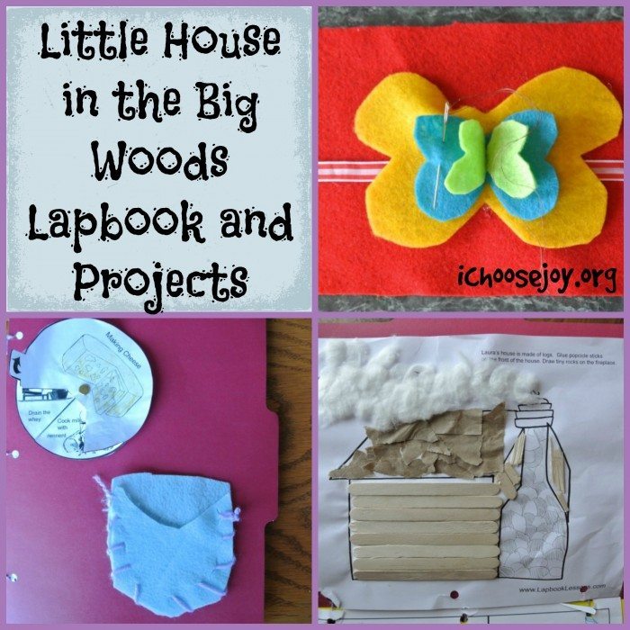 Little House in the Big Woods Lapbook and Projects