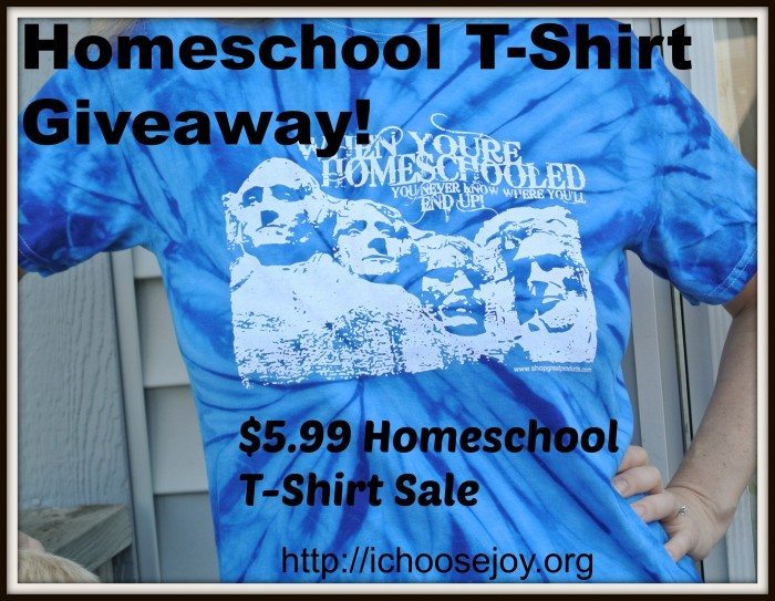 Homeschool T-Shirt Giveaway