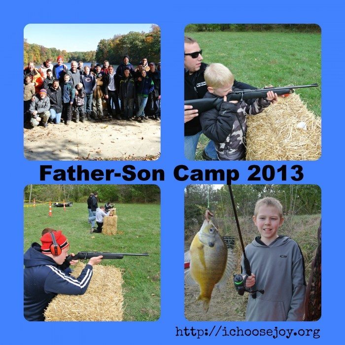 Father Son Camp Collage 2