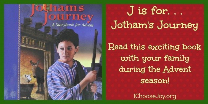 J is for Jothams Journey
