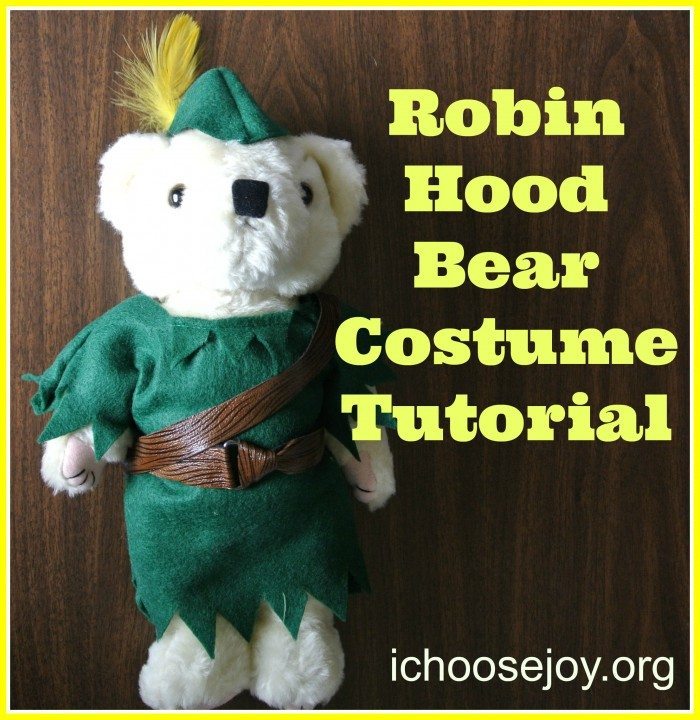 Robin Hood Show Bear CostumeTutorial