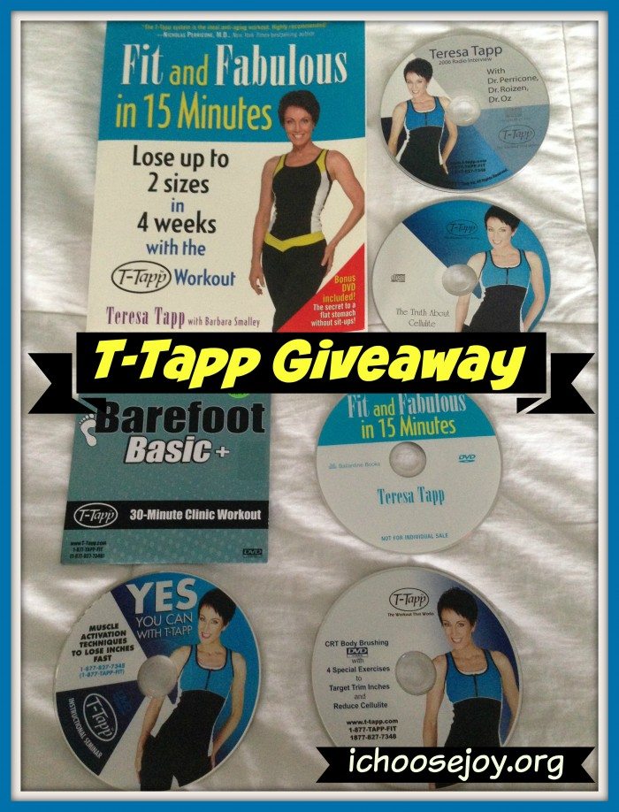 T-Tapp Prize Pack (book and DVDs)