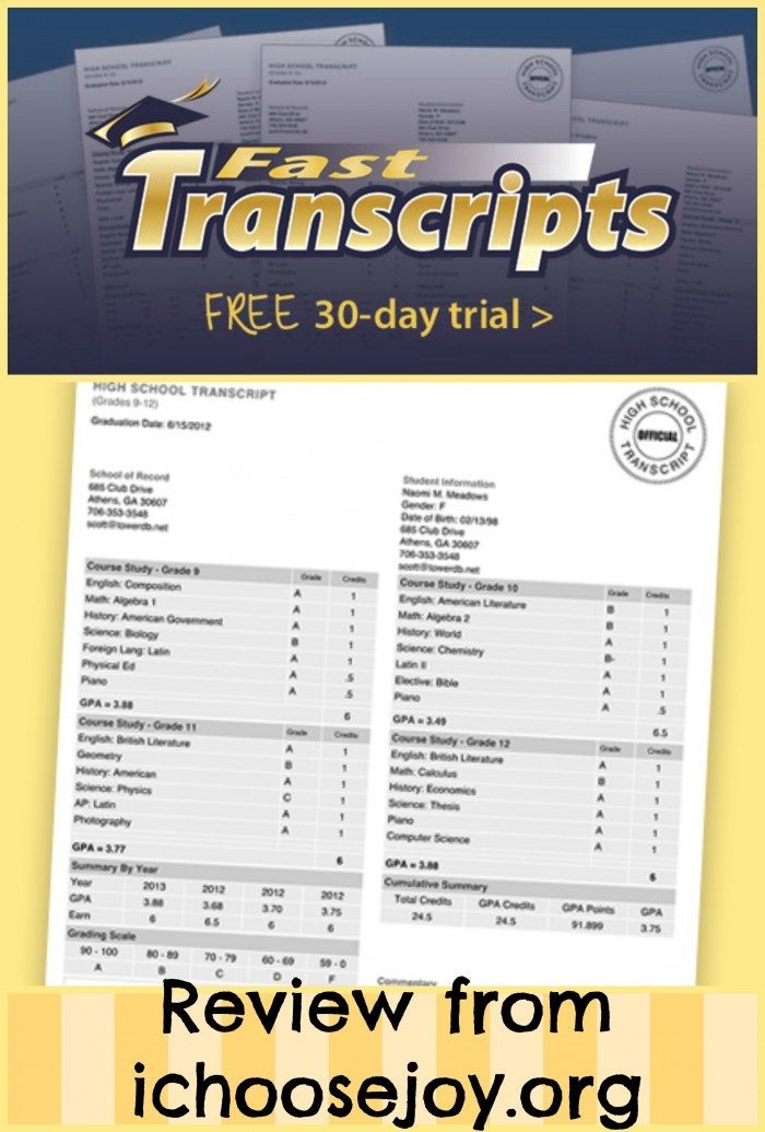 Fast Transcripts Review