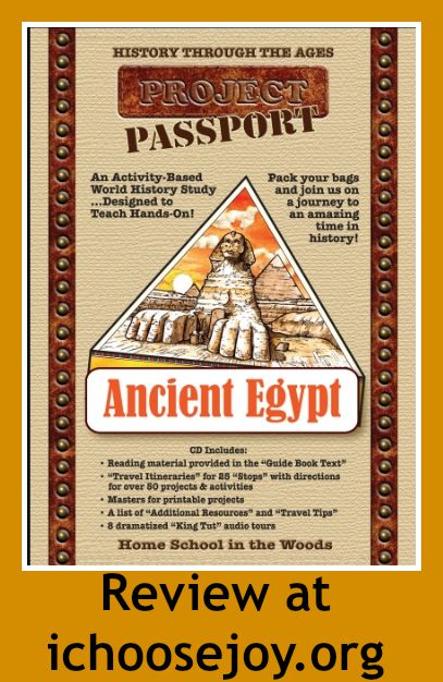Home School in the Woods Ancient Egypt