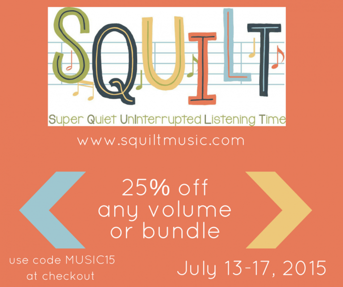 SQUILT July 2015 sale