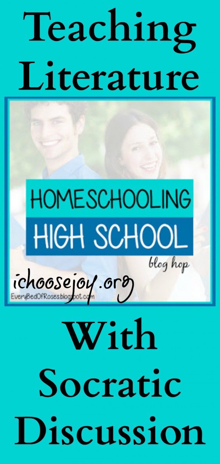 Teaching Homeschool High School Literature With Socratic Discussion