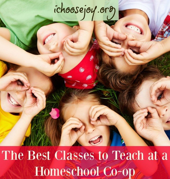 The Best Classes to Teach at a Homeschool Co-op
