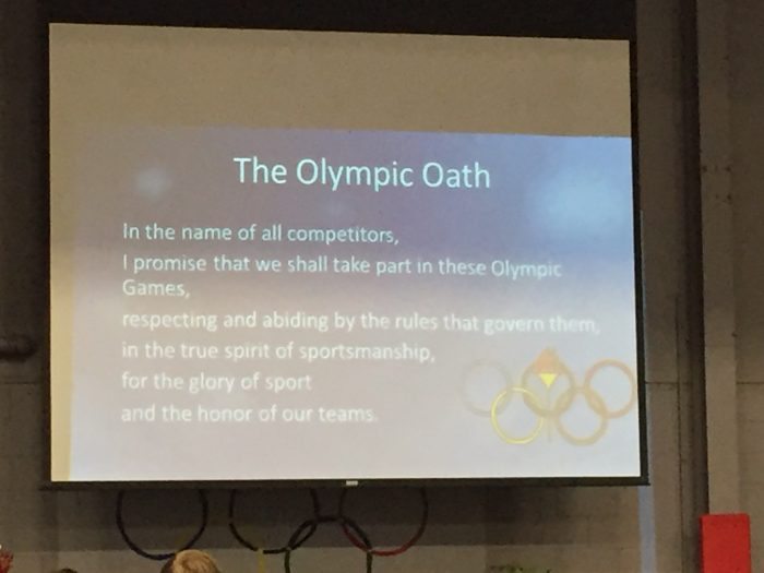 Olympic Games Event Oath