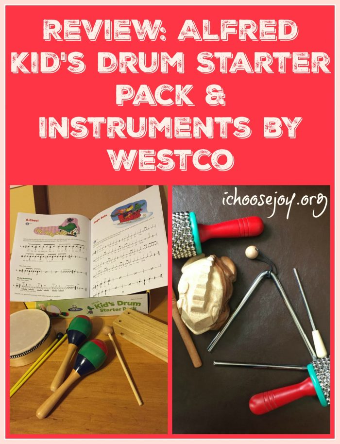Review: Alfred Kid's Drum Starter Pack & Instruments by Westco