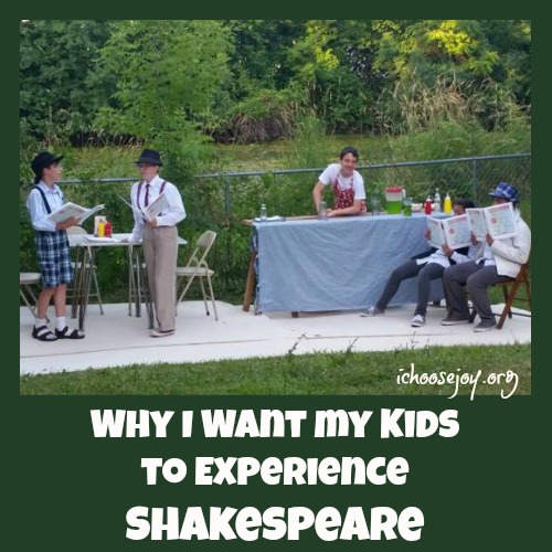 Why I Want My Kids to Experience Shakespeare