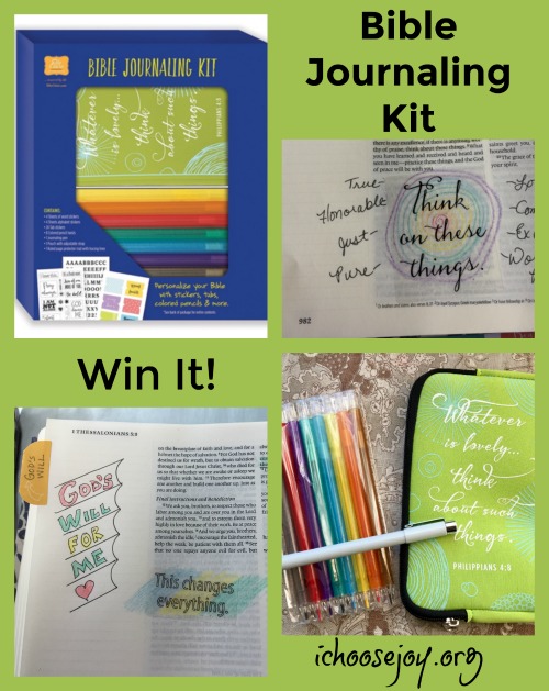 Bible Journaling Kit giveaway