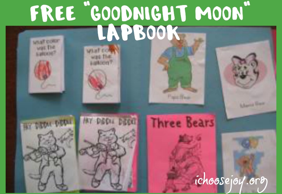 Free Goodnight Moon lapbook