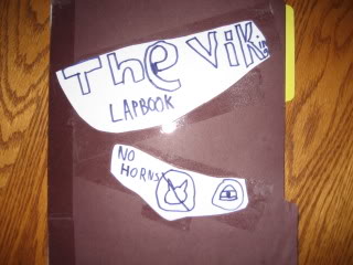 Vikings Lapbook cover