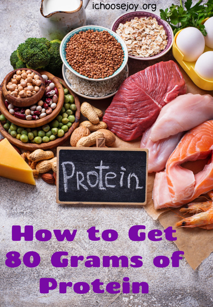 How to Get 80 Grams of Protein