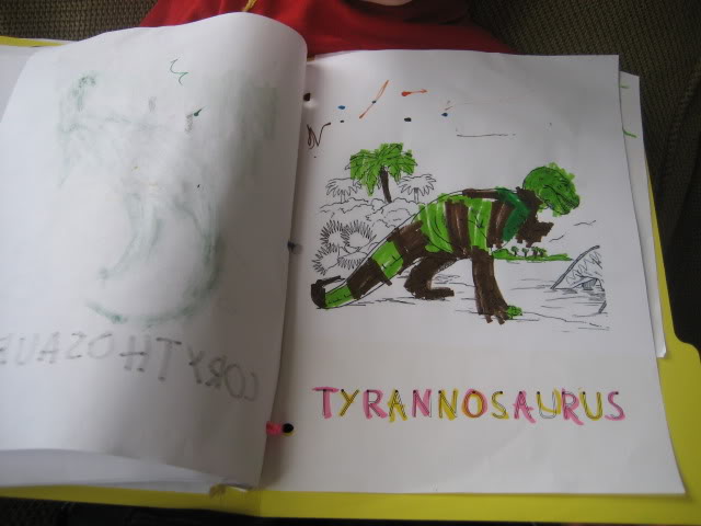 Dinosaur lapbook 