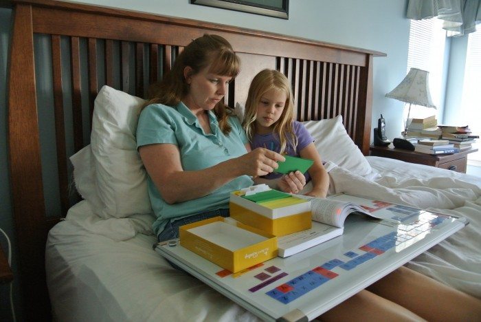 All About Reading curriculum for helping homeschoolers teach a child with dyslexia.