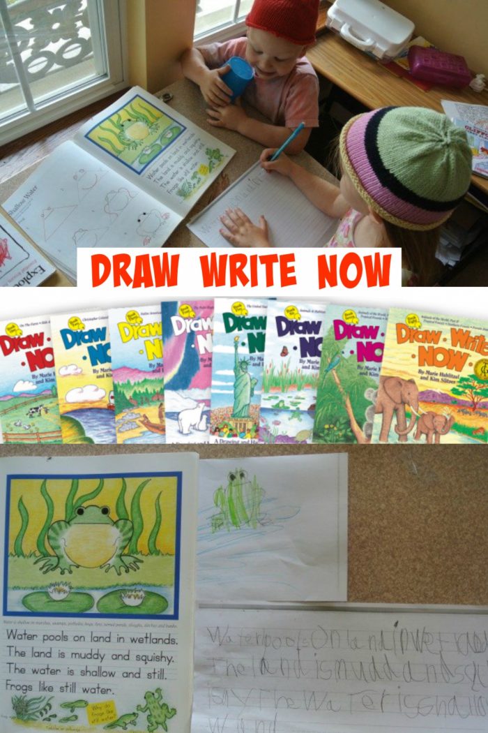 Draw Write Now is a great set for younger kids to learn to draw and practice handwriting. #drawwritenow #drawing #handwriting