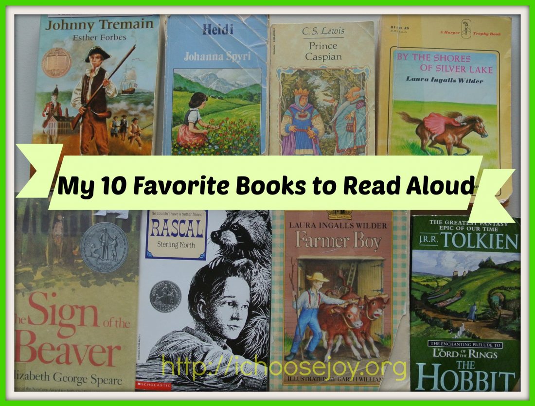 My Top Ten Favorite Books to Read Aloud