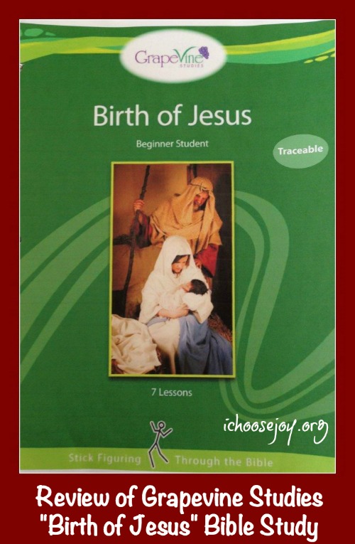 Review of Grapevine Studies “Birth of Jesus” Bible Study