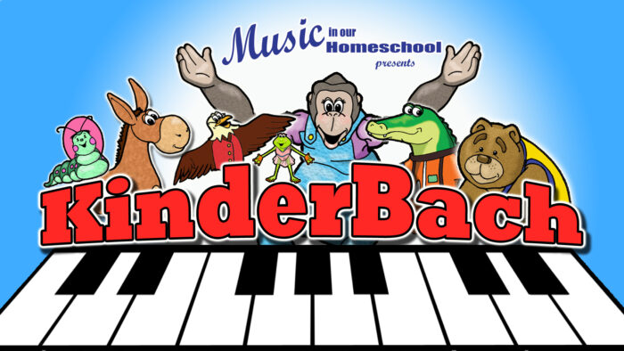 KinderBach preschool piano online course from Music in Our Homeschool