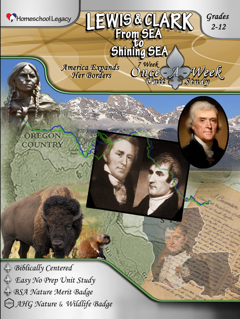 Review of Lewis & Clark: From Sea to Shining Sea, a Once-a-Week Unit Study