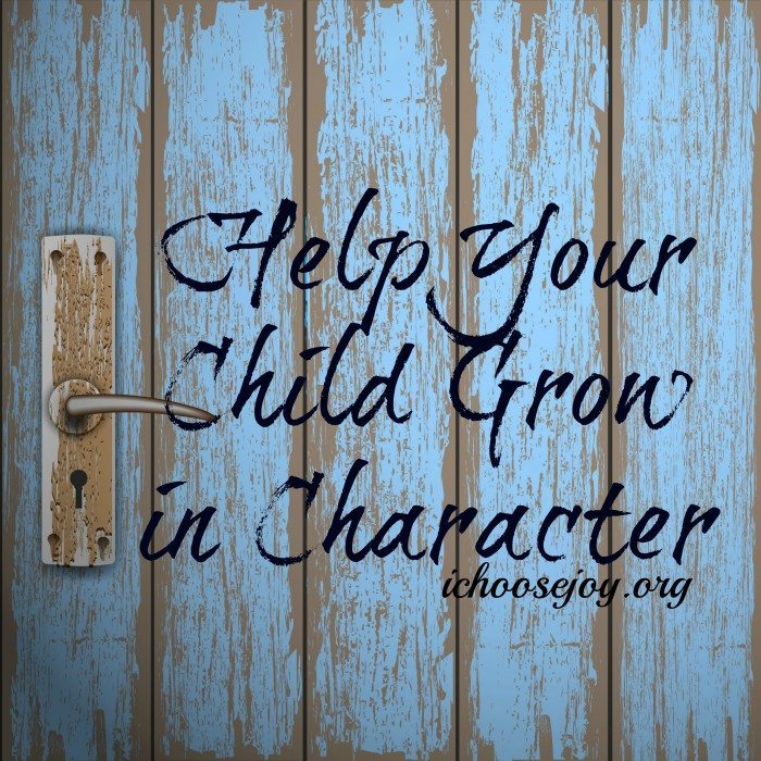 Child Grow in Character