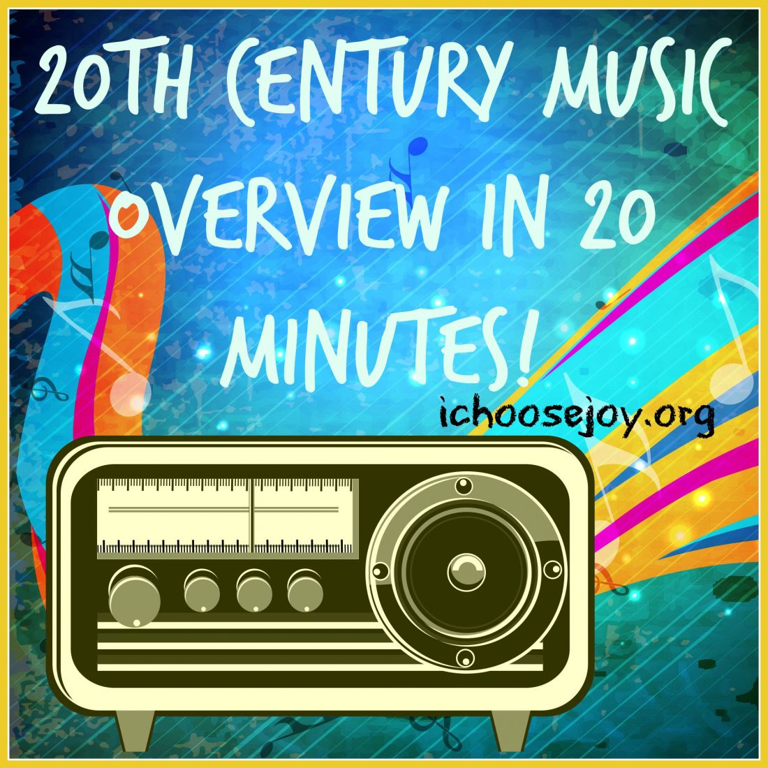 20th Century Music Overview in 20 Minutes