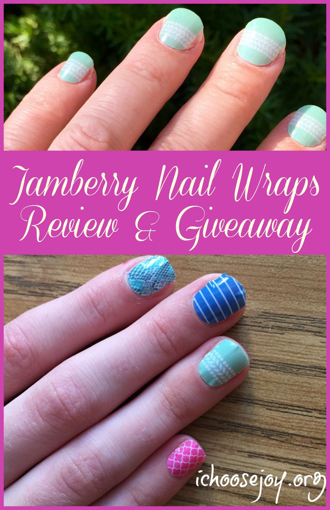 Review/ Giveaway: Jamberry Nail Wraps