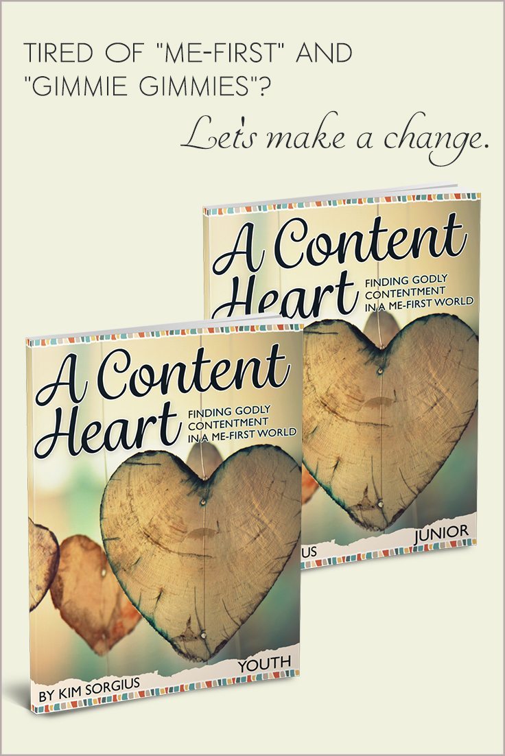 Brand New: “A Content Heart” to teach your kids contentment