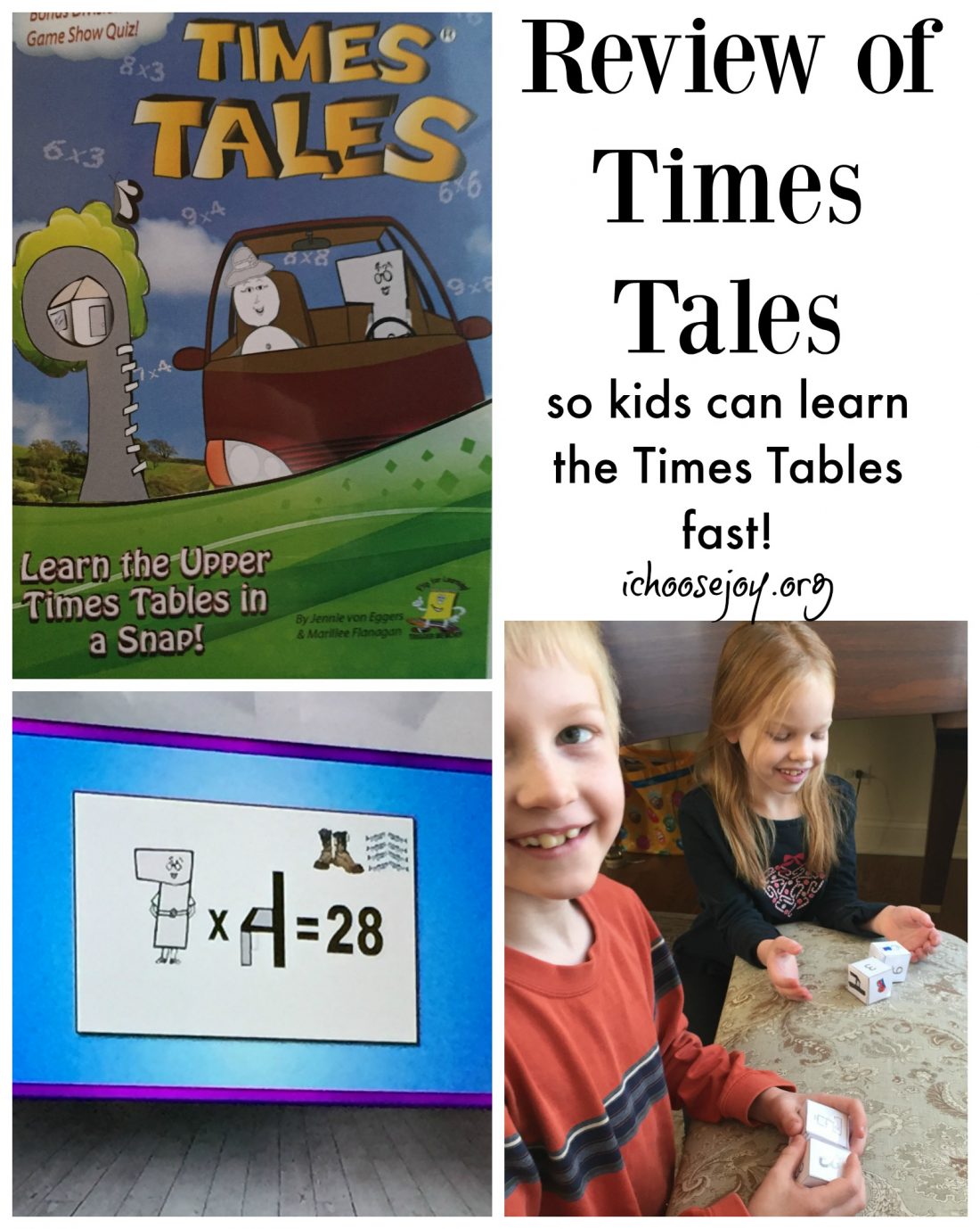 Review: Times Tales DVD to learn times tables fast!