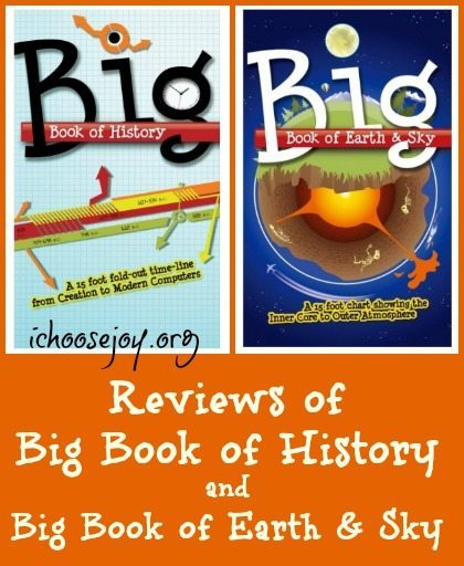 Reviews of “Big Book of History” & “Big Book of Earth & Sky”