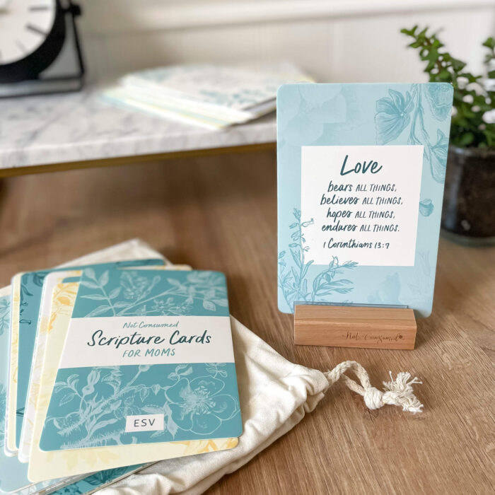 Scripture Cards for Moms-ESV from Not Consumed