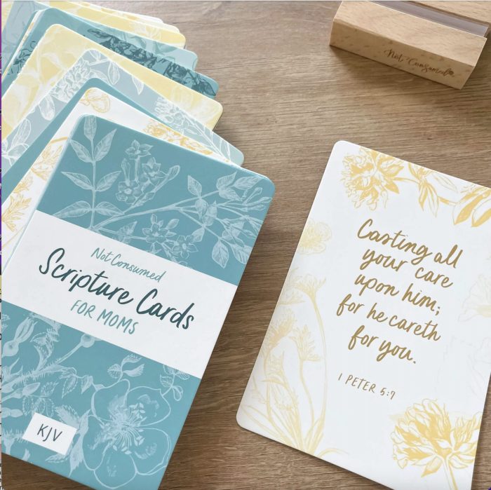 Scripture Cards for Moms-KJV-Cards from Not Consumed