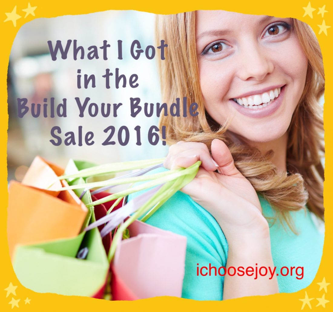 My Picks for the 2016 Build Your Bundle Sale