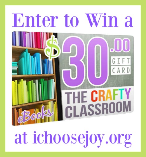 The Crafty Classroom $30 Gift Card Giveaway