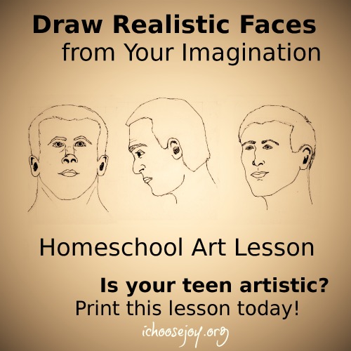Draw Realistic Faces from Your Imagination: Free Art Lesson