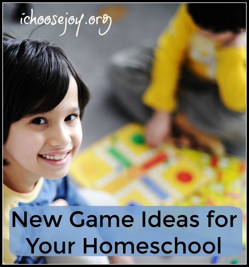 New Game Ideas for Your Homeschool
