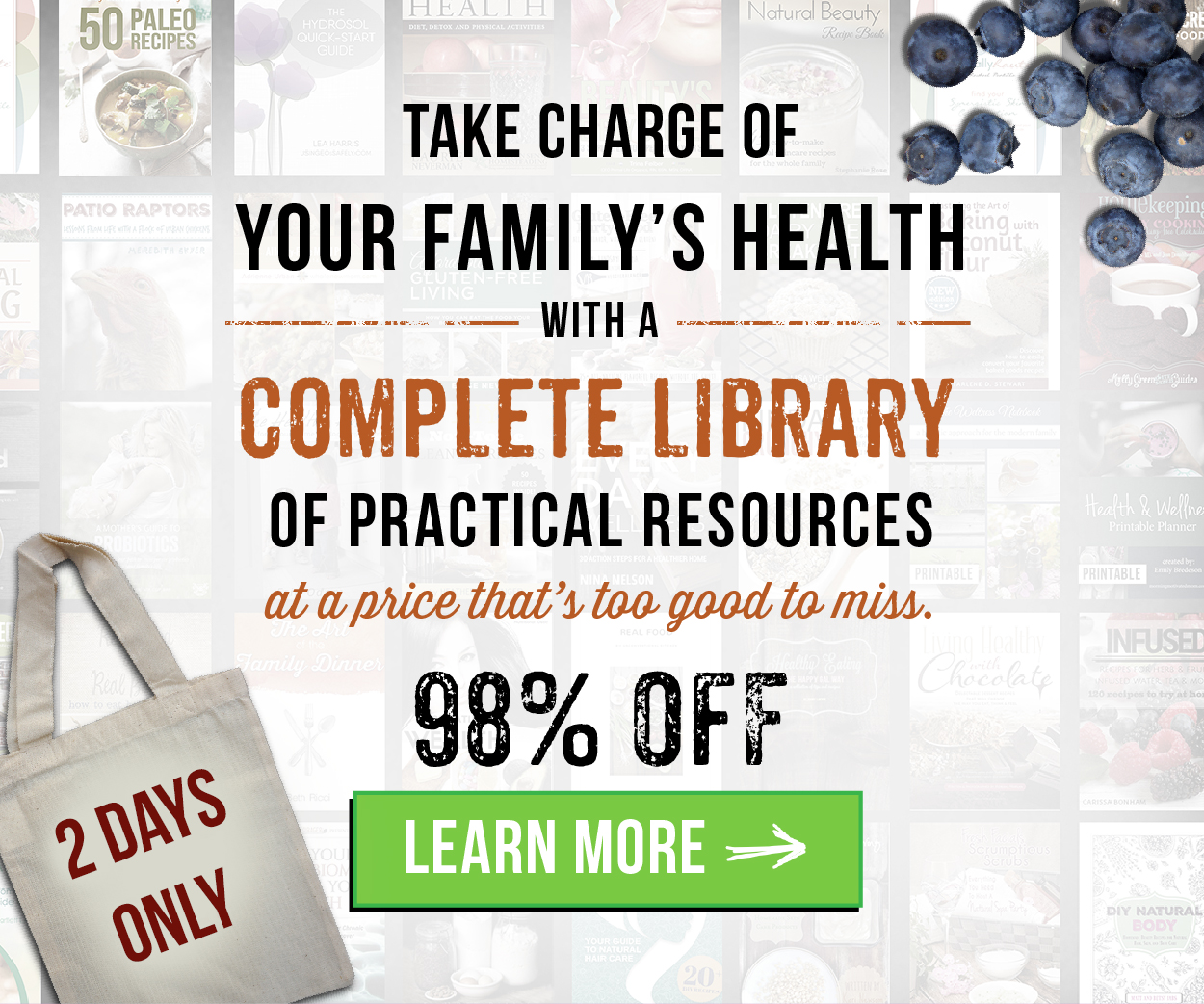 Only Today and Tomorrow: Healthy Ultimate Bundle Flash Sale