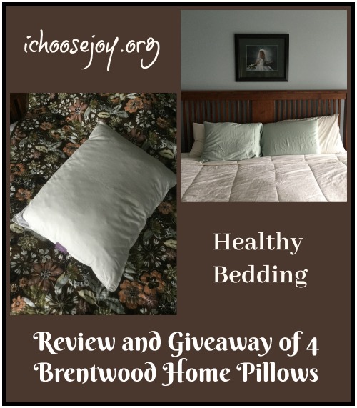 Sleep Wellness Pillow Bundle: Review and Giveaway of 4 Brentwood Home Pillows