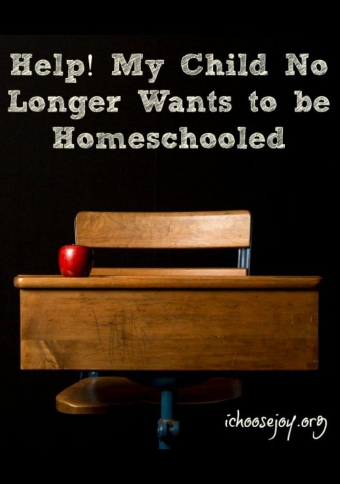 What to do when your child no longer wants to be homeschooled? Options, decision to make. #homeschool #homeschooling #homeschoollife #ichoosejoyblog