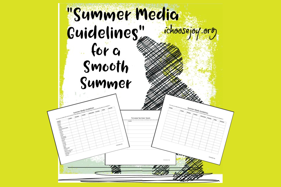 “Summer Media Guidelines” for a Smooth Summer (with free printable download)