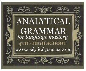 Analytical Grammar for 4th grade - high school