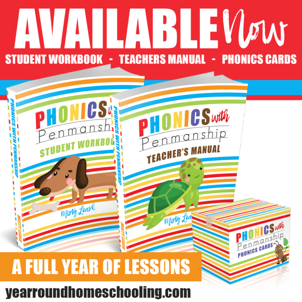 Phonics With Penmanship new curriculum for preschool and kindergarten, on sale this week